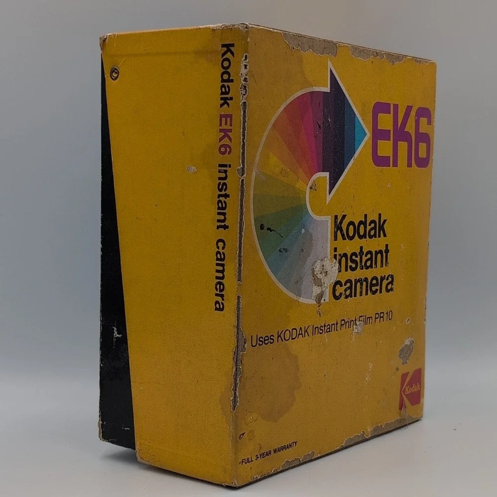 Vintage Kodak EK6 Instant Camera Instant‎ Print Film Camera in Box